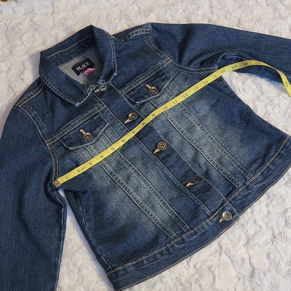 The Children's Place Jean Jacket, Girls Large (10/12), Great Condition!